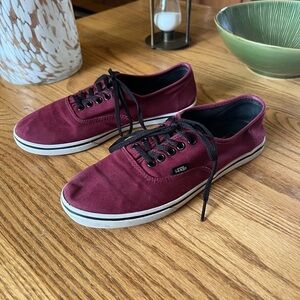 Van Sneakers Women’s 9 Off The Wall Marrow Lace Up Skippy Shoes
